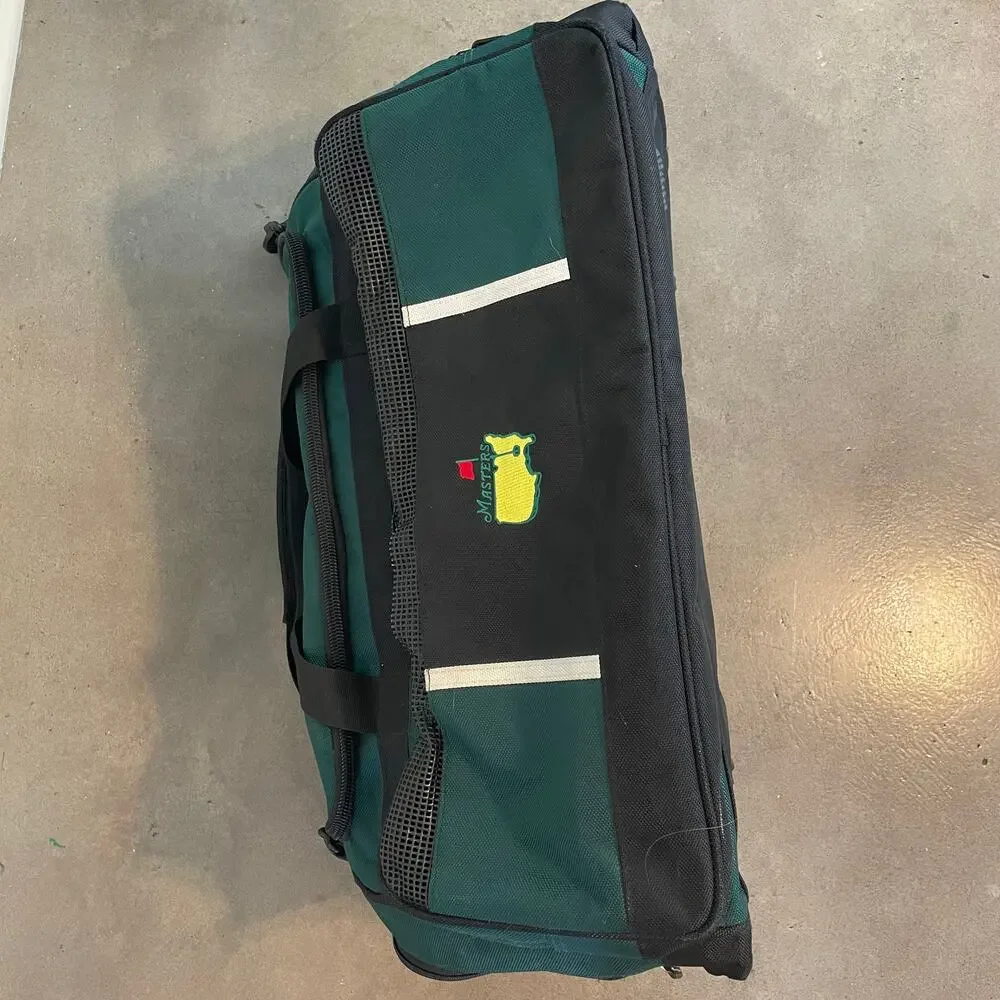 Masters Golf Tournament Agusta Travel Green duffle Weekender bag large size Men